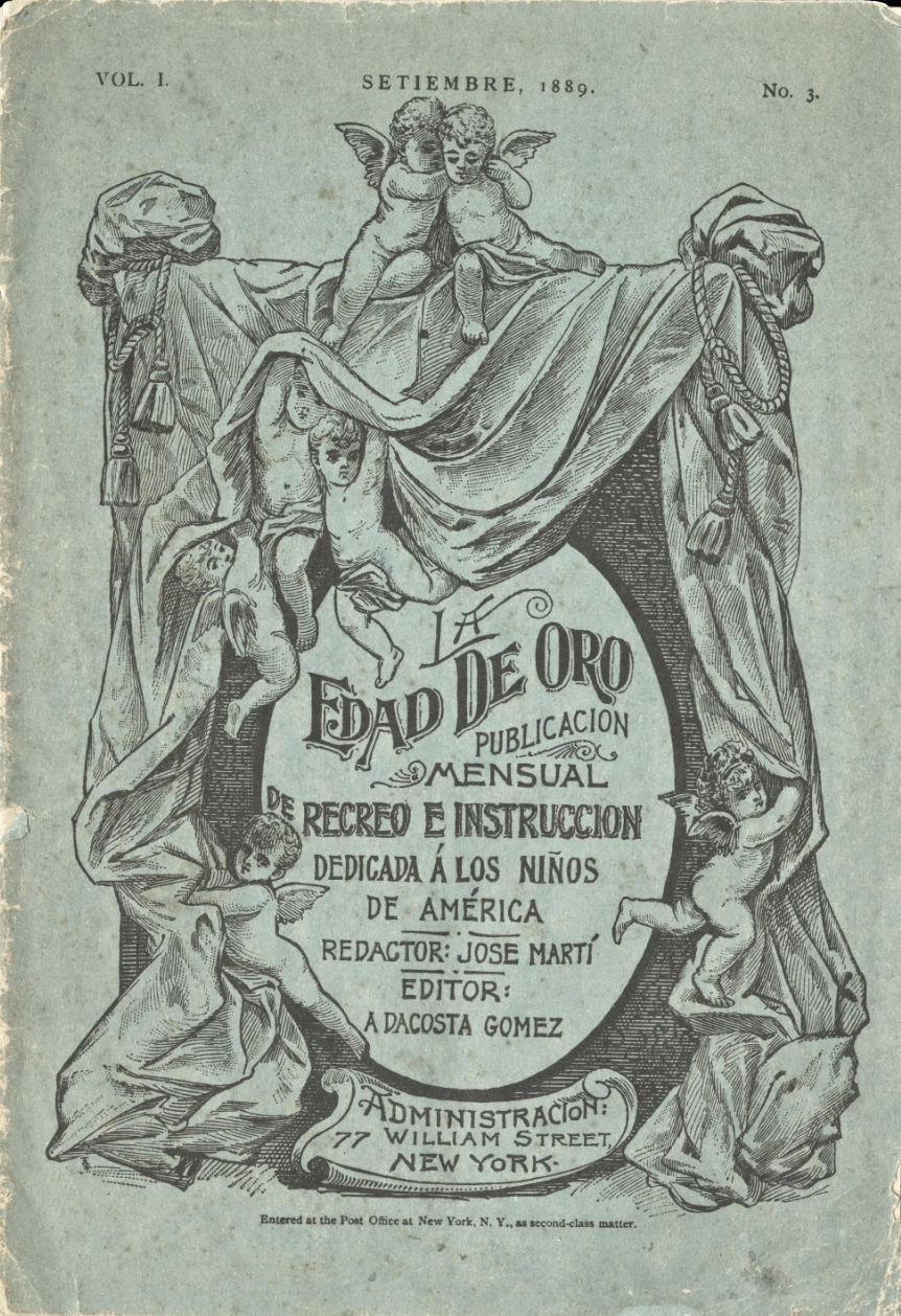 Cover of La Edad de Oro, September 1889