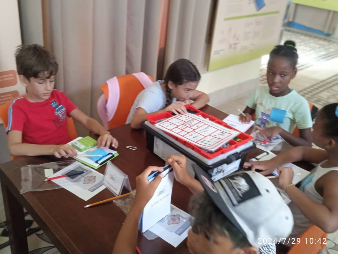 Project LEDO robotics program in Havana, summer 2024