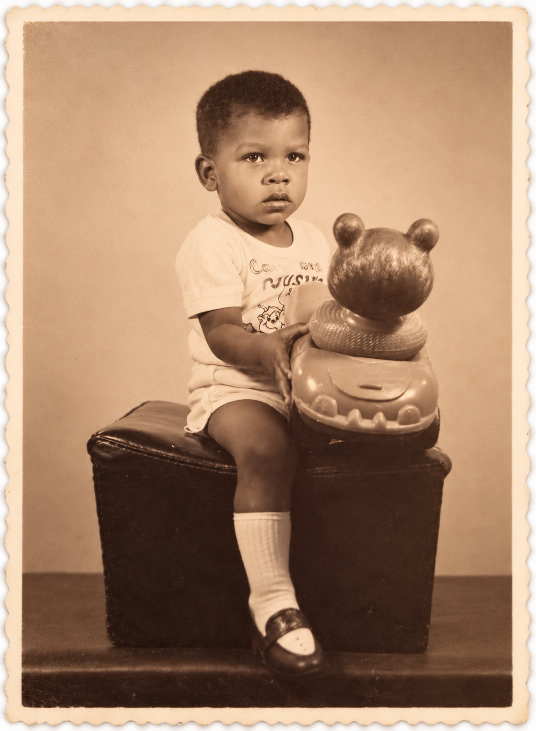 Fidel Ferrer as a young child in Cuba